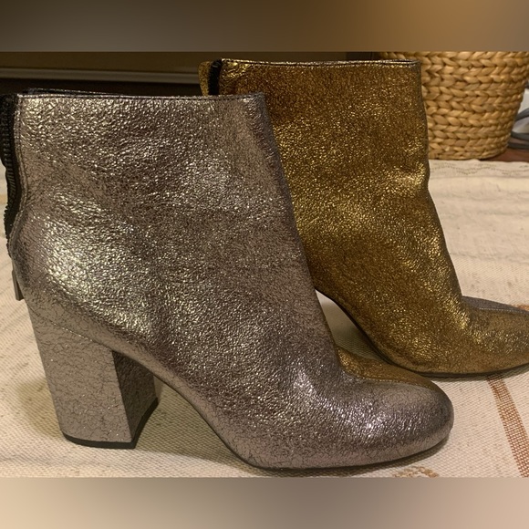 Kenneth Cole Metallic Boots - Picture 1 of 5